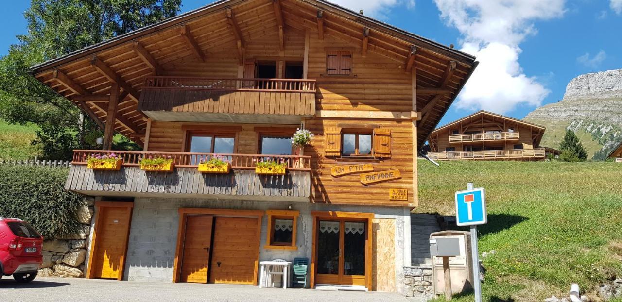Appartement Cosy Face Aux Aravis Le Grand-Bornand Exterior foto
