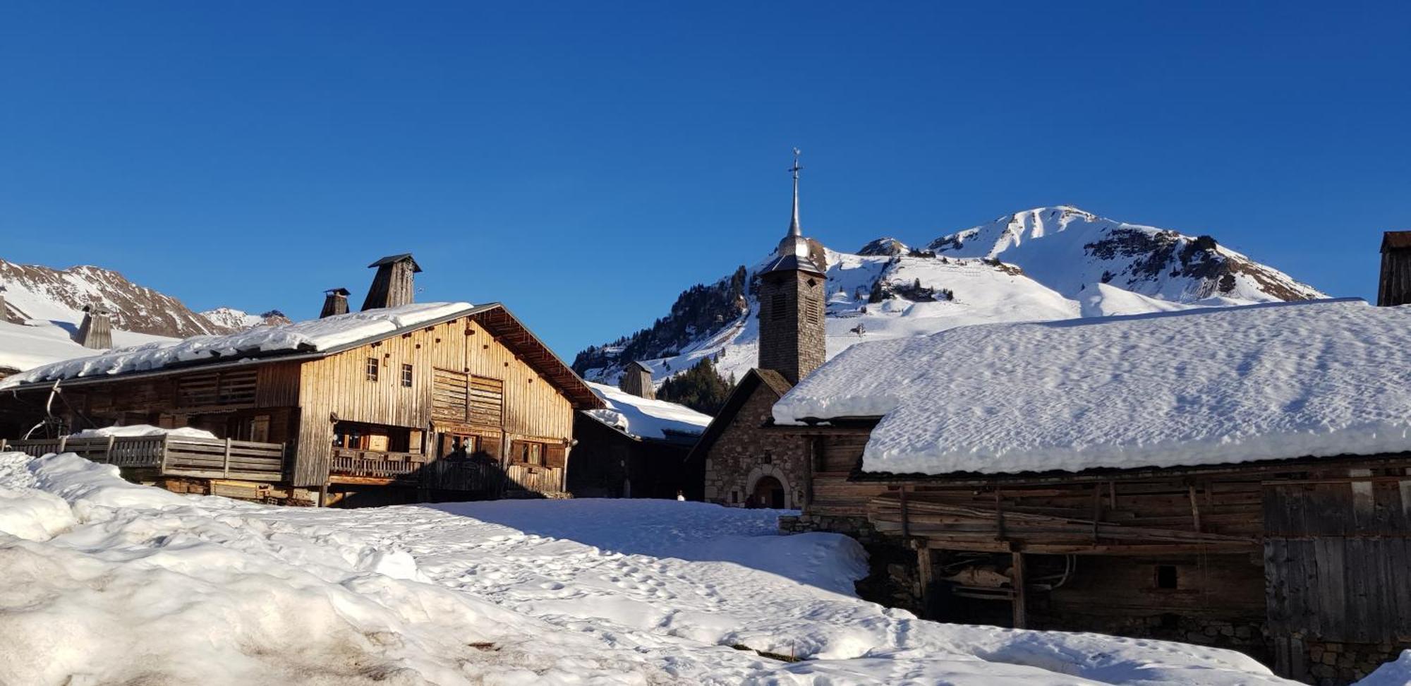 Appartement Cosy Face Aux Aravis Le Grand-Bornand Exterior foto